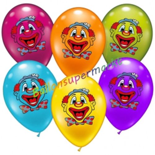 Luftballons Funny Clowns