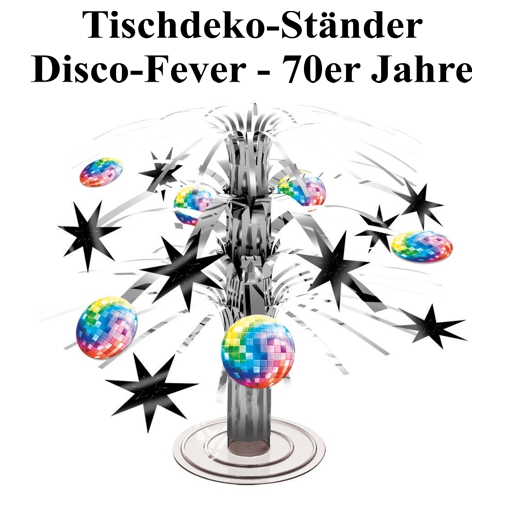 Tischdeko-Staender-Disco-Fever-70er-Jahre-Mottoparty-Partydekoration