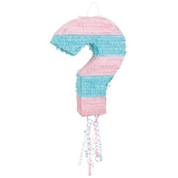 Pinata-Gender-Reveal-Fragezeichen-Dekoration-Party-Geschlecht-Baby