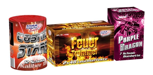 Feuerwerk Quarter Bag, Hochzeit, Silvester, Party und Event mit Batteriefeuerwerk