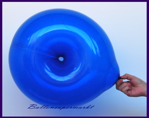 Ringballon Blau