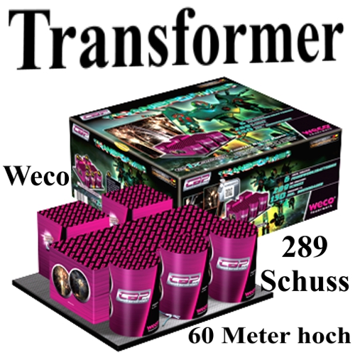 Feuerwerk Transformer, Hochzeit, Silvester, Party und Event mit Batteriefeuerwerk