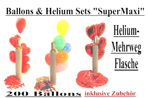 Ballons & Helium Sets "Super Maxi"