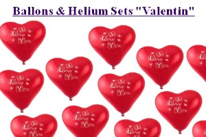 Ballons & Helium Sets "Valentin"