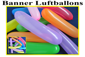 Banner Luftballons