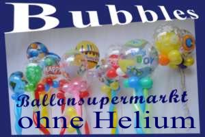 Bubbles-Luftballons ohne Helium