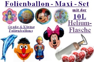 Folienballon - Maxi - Set