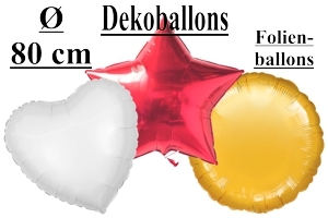Folienballons 80-90 cm