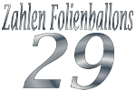 Folienballons Zahl 20