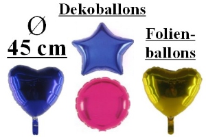 Folienballons 45cm