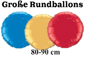 Folienballons Rund 80-90 cm