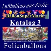 Folienballons Shapes Katalog 3