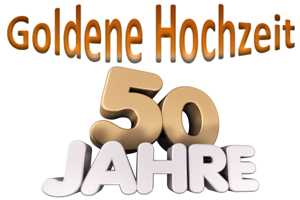 Goldene Hochzeit