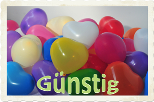 Herzluftballons Günstig