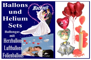 Hochzeit Ballons & Helium Sets