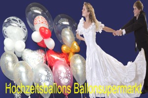 Hochzeitsballons - Luftballons zur Hochzeit