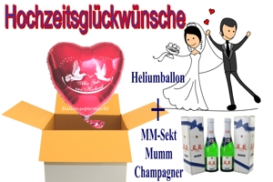 Hochzeitsglückwünsche + Geschenk