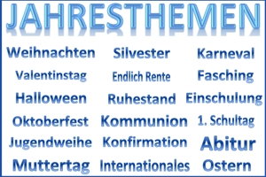 Jahresthemen & Anlässe