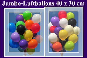 Jumbo Luftballons 40 x 30 cm