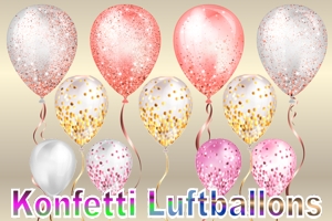 Konfetti-Luftballons