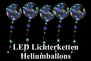 LED Lichterketten Heliumballons