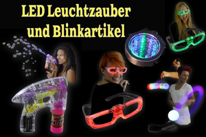 LED Leuchtzauber und Blinkartikel