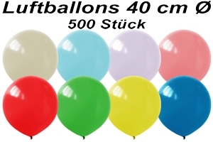 Luftballons 40cm - 500 Stück Beutel