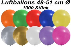 Luftballons 48 cm - 1000 Stück