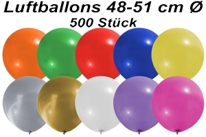 Luftballons 48 cm - 500 Stück