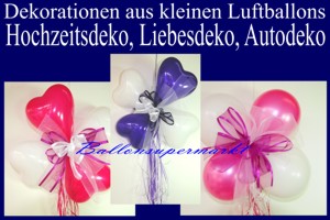 Mini-Luftballons-Dekorationen