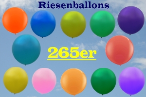 Riesenballons, große Ballons aus Latex, 265er, 100 cm