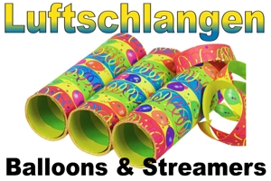 Luftschlangen Balloons & Streamers