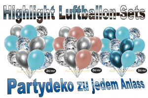 Luftballon-Sets, Highlight, Deko-Sets zu vielen Anlässen