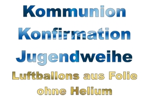 Kommunion, Konfirmation, Jugendweihe