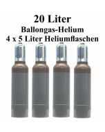 Ballongas Helium 20 Liter Mehrwegflaschen