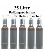Ballongas Helium 25 Liter Mehrwegflaschen