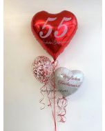 Geburtstags Ballon-Bouquet mit Geburtstagzahl 