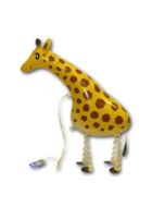 Airwalker Luftballon, Giraffe, mit Helium laufender Tier-Ballon