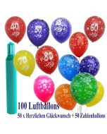 Ballons-Helium-Set-100-Luftballons-mit-Helium-50-zahlenballons-50-herzlichen-glueckwunsch-ballons