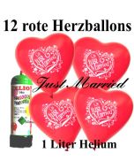 ballons-helium-super-mini-set-rote-herzluftballons-just-married-hochzeit