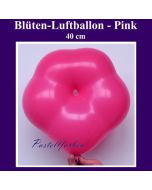 Blüten-Luftballon in Pastellfarbe Pink