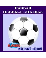 Bubble Luftballon Fußball, mit Helium