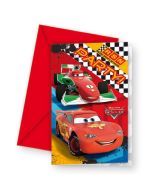 Cars Einladungskarten zum Kindergeburtstag