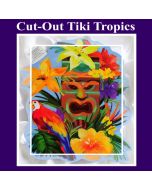 Cut Out Tiki Tropics Hawaii-Partydekoration
