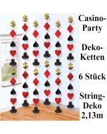 Deko-Ketten-Casino-Party-String-Dekoration