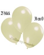 Deko-Luftballons Elfenbein, 25 Stück