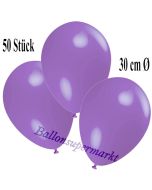 Deko-Luftballons Lavendel, 50 Stück