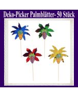 Deko-Picker Palmblätter