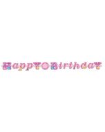Disney Princess Geburtstagsgirlande zum Kindergeburstag