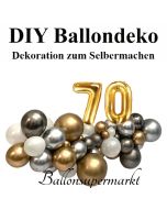 DIY Ballondeko zum 70. Geburtstag